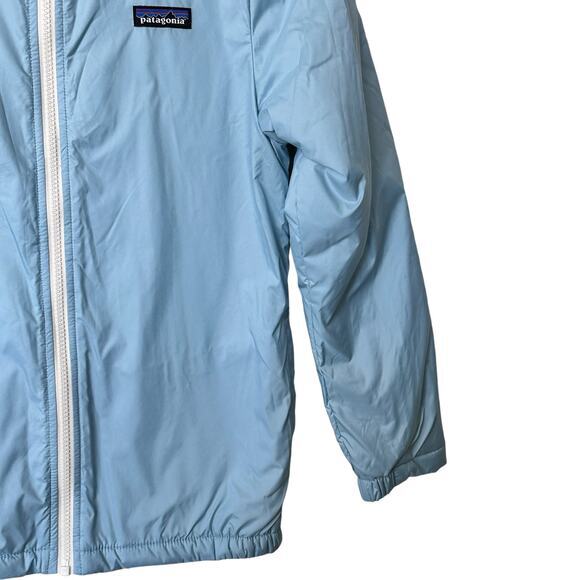 Patagonia Blue Zip Front soft Shell sherpa Jacket size Small - Picture 7 of 12
